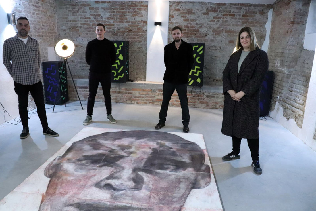 Mladi umjetnik Mihael Bađun predstavio se izložbom “Glave”