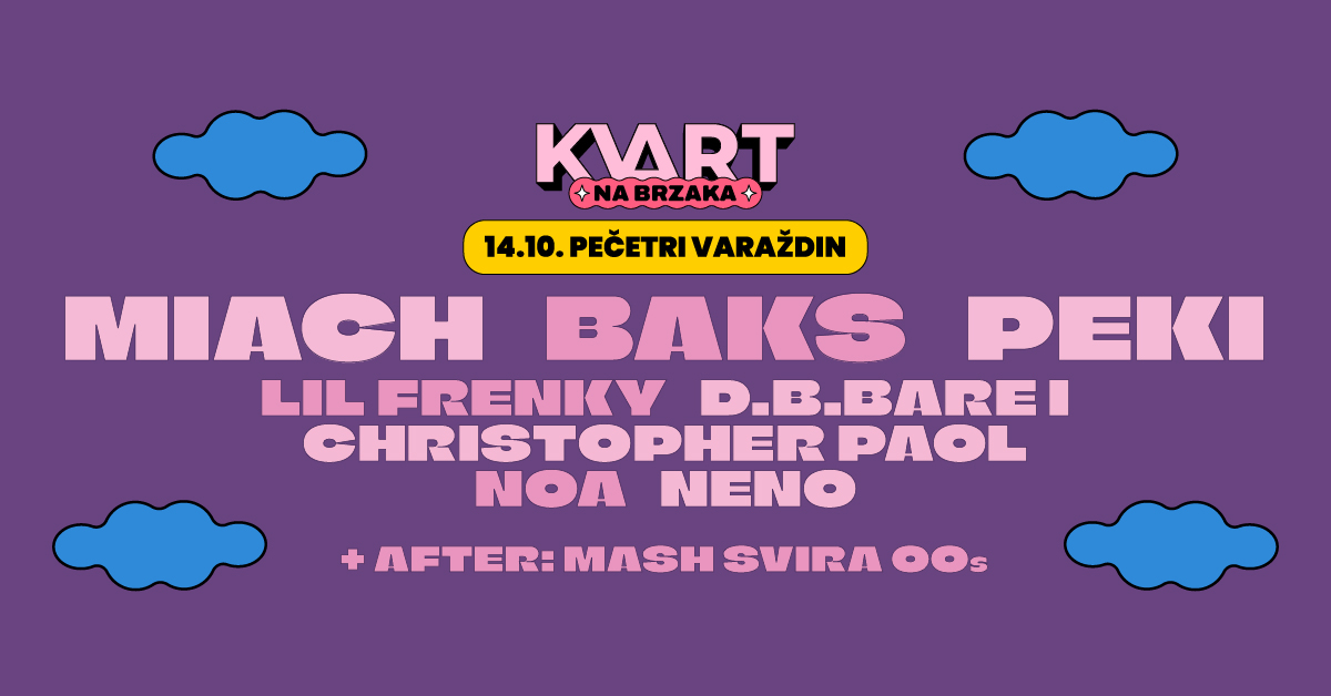 KVART na brzaka: Cijeli line-up je vani!