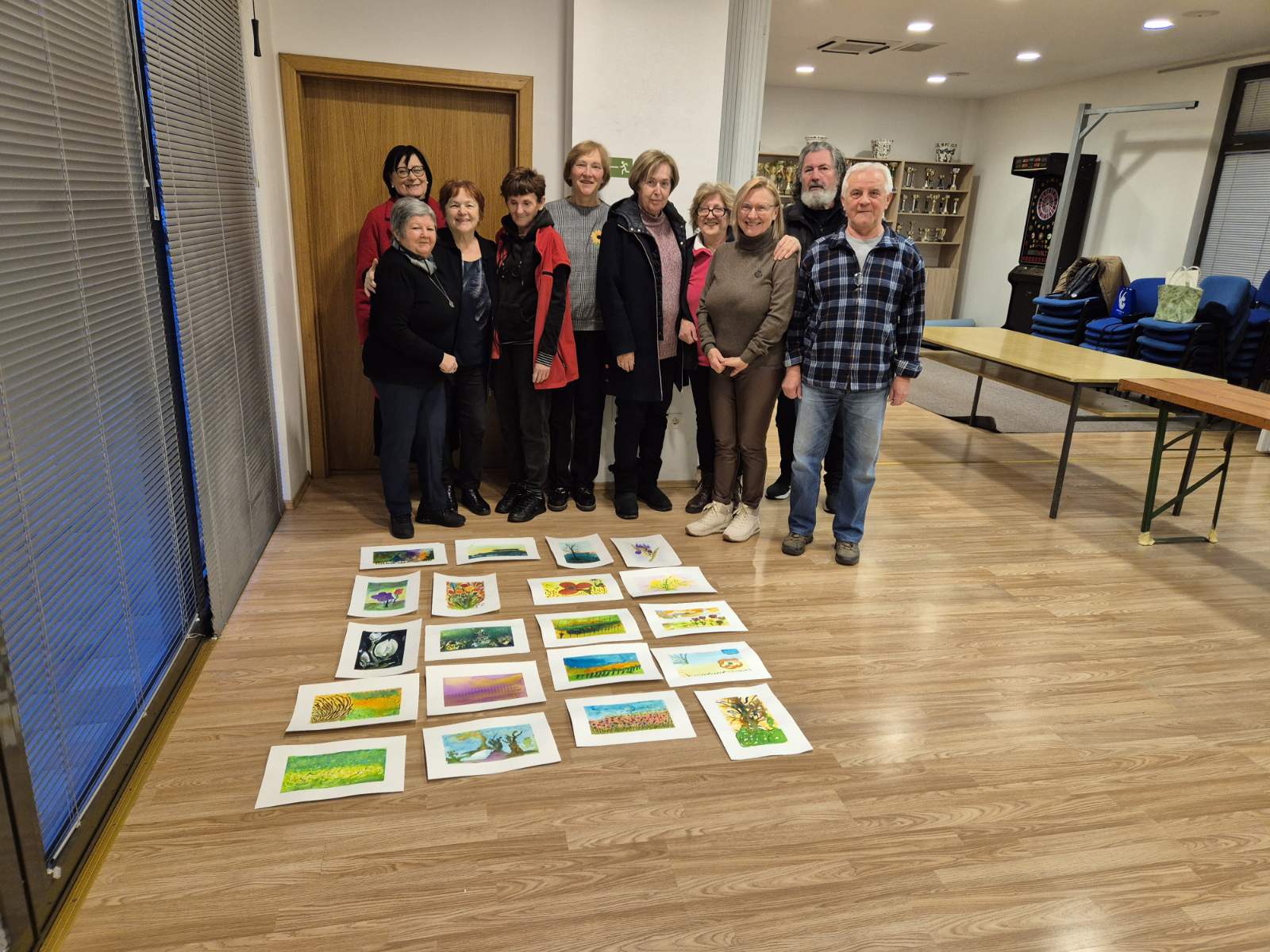 Podrum ponedjeljkom: izložba likovnih radova “U svijetu boja”